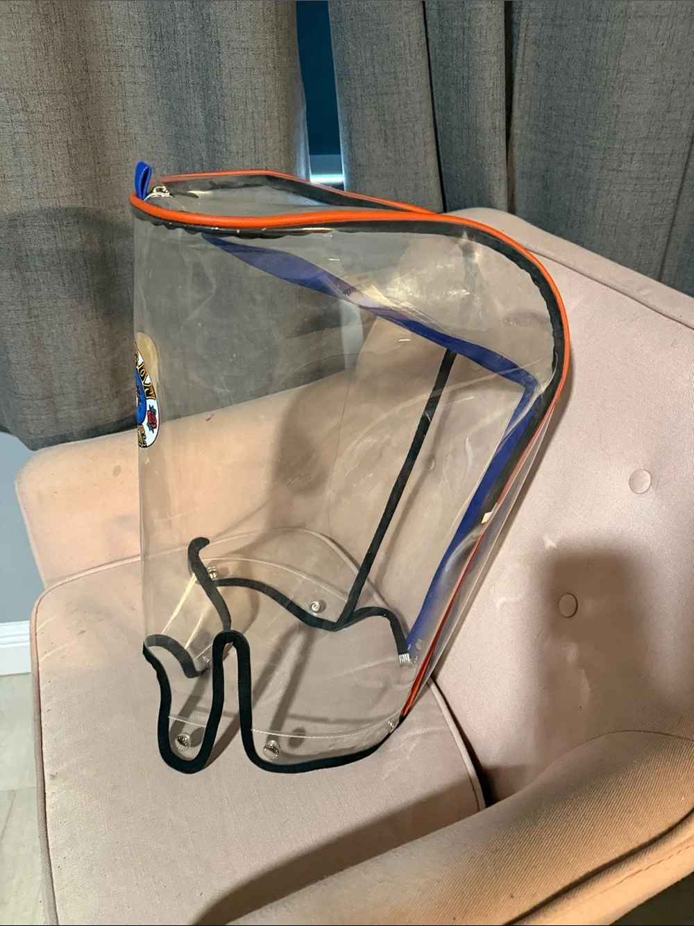Malbon Clear Vinyl Protective Golf Caddy Cover